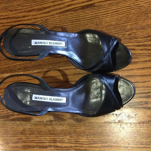 MANOLO BLAHNIK Heels Sandals - Picture 8 of 11